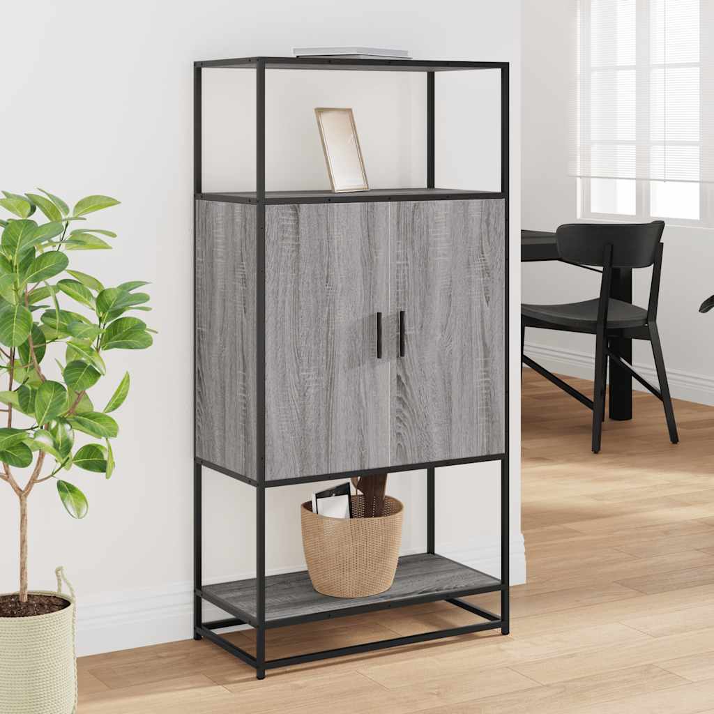Skap Sonoma Grå 68x35x139 cm