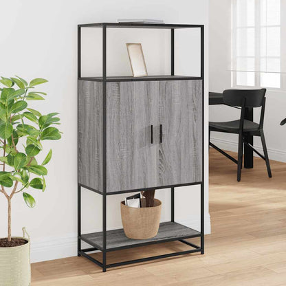Skap Sonoma Grå 68x35x139 cm