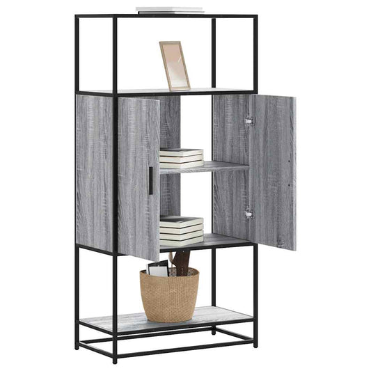 Skap Sonoma Grå 68x35x139 cm