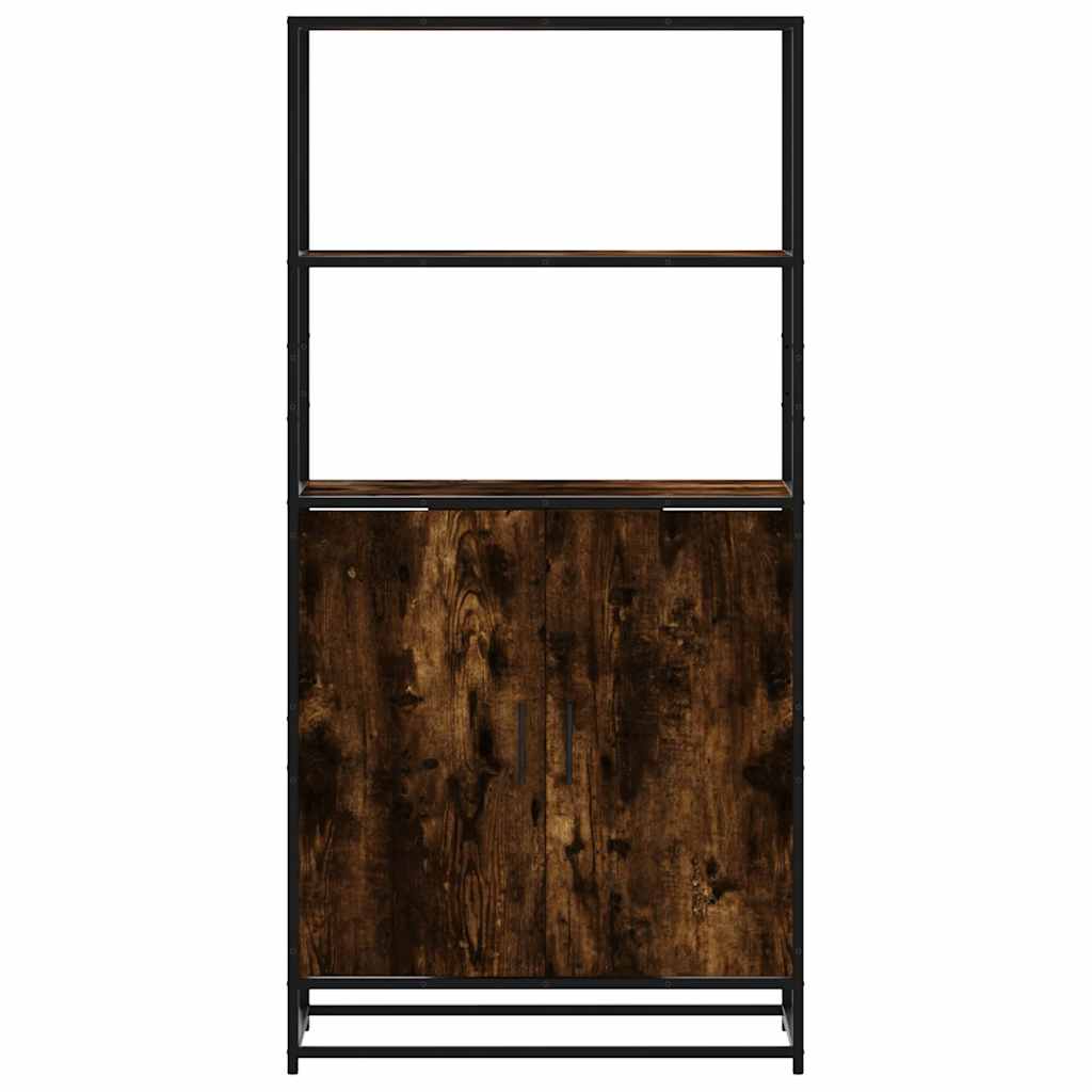 Skap Røkt Eik 68x35x139 cm