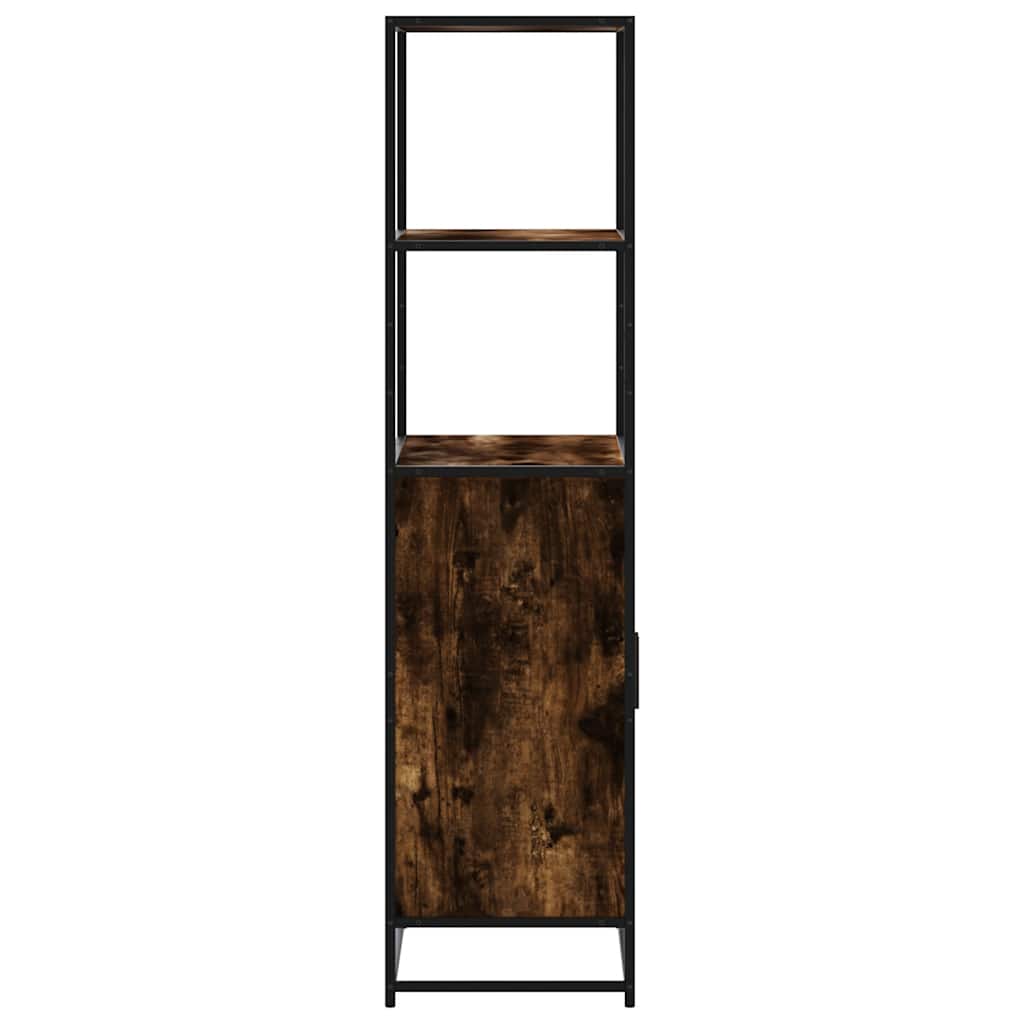 Skap Røkt Eik 68x35x139 cm