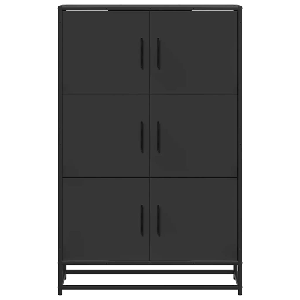Skap Svart 68x35x106,5 cm