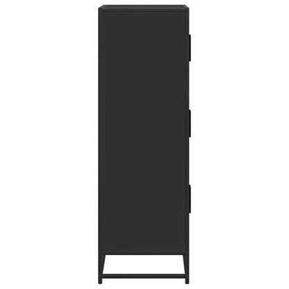 Skap Svart 68x35x106,5 cm