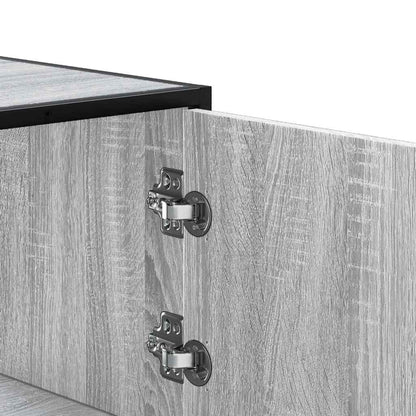 Skap Sonoma Grå 68x35x106,5 cm og metall