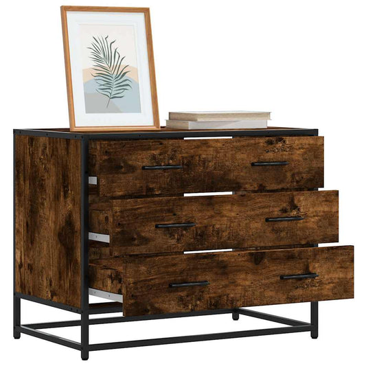 Kommode Røkt Eik 70x41x56 cm