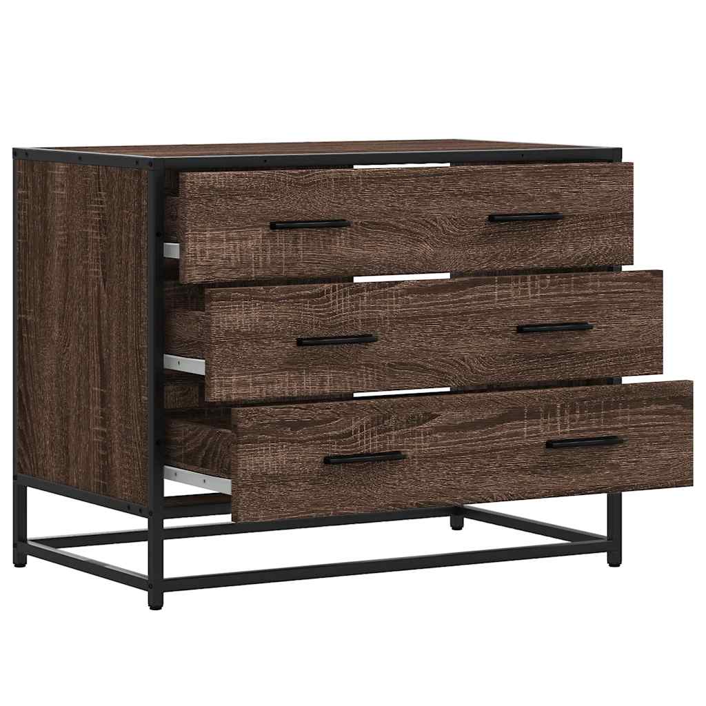 Kommode Brun Eik 70x41x56 cm