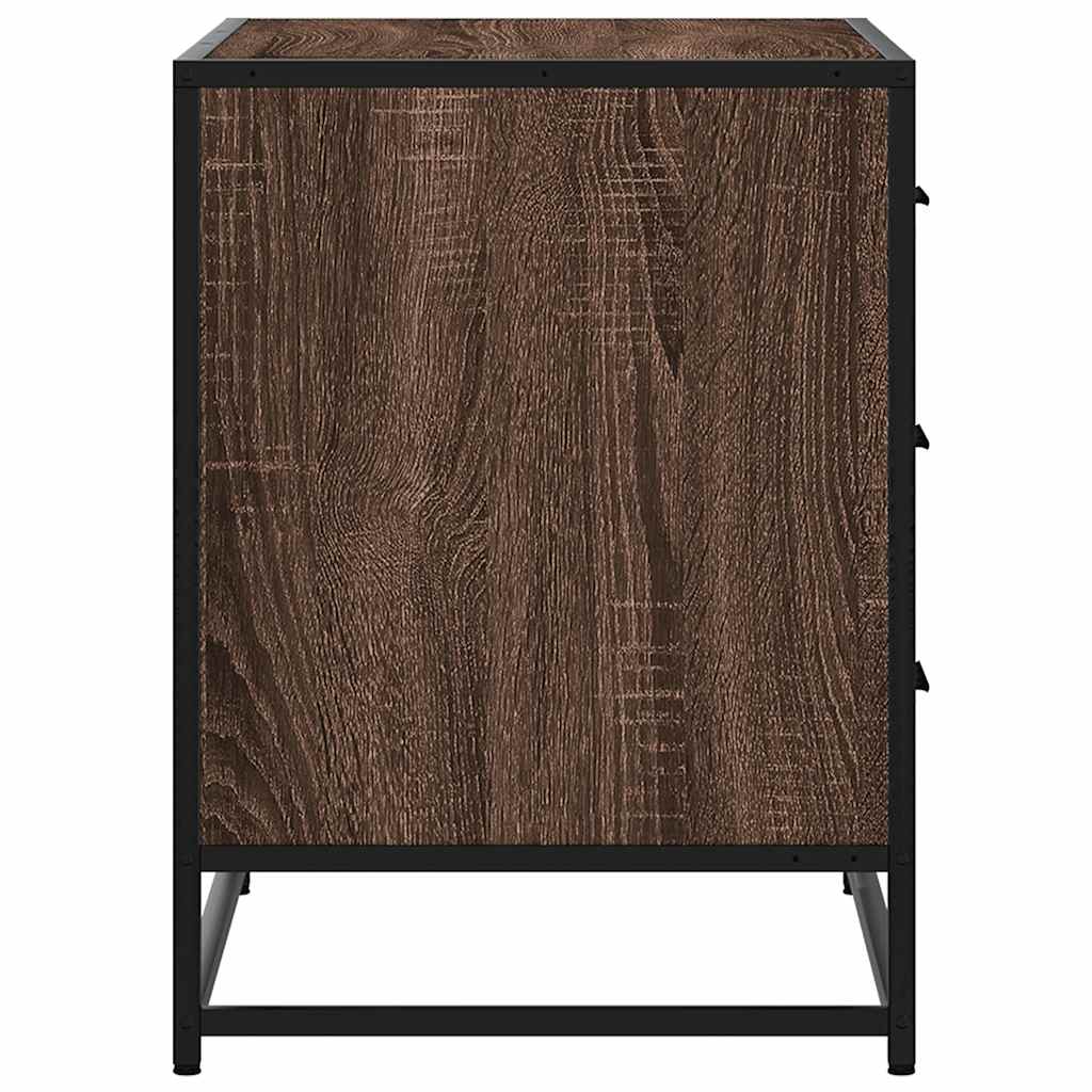 Kommode Brun Eik 70x41x56 cm