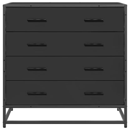 Kommode Svart 70x41x70 cm