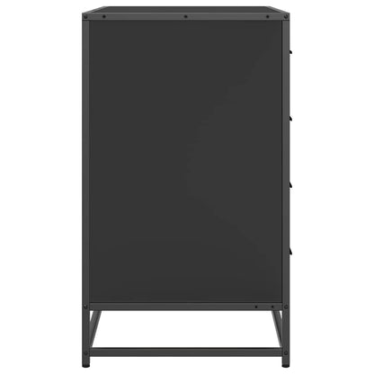 Kommode Svart 70x41x70 cm