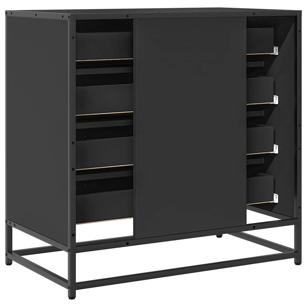 Kommode Svart 70x41x70 cm