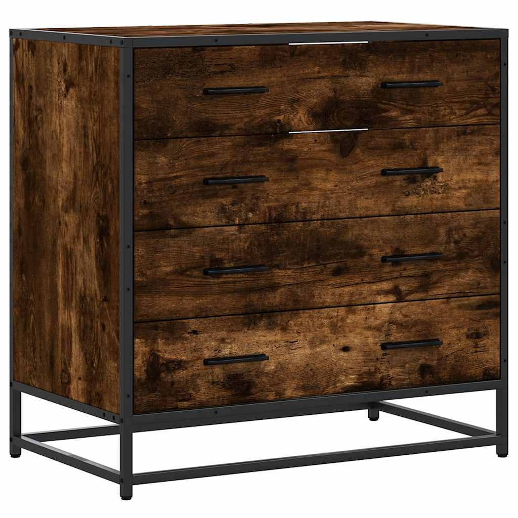 Kommode Røkt Eik 70x41x70 cm