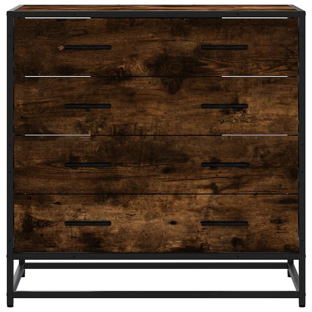 Kommode Røkt Eik 70x41x70 cm