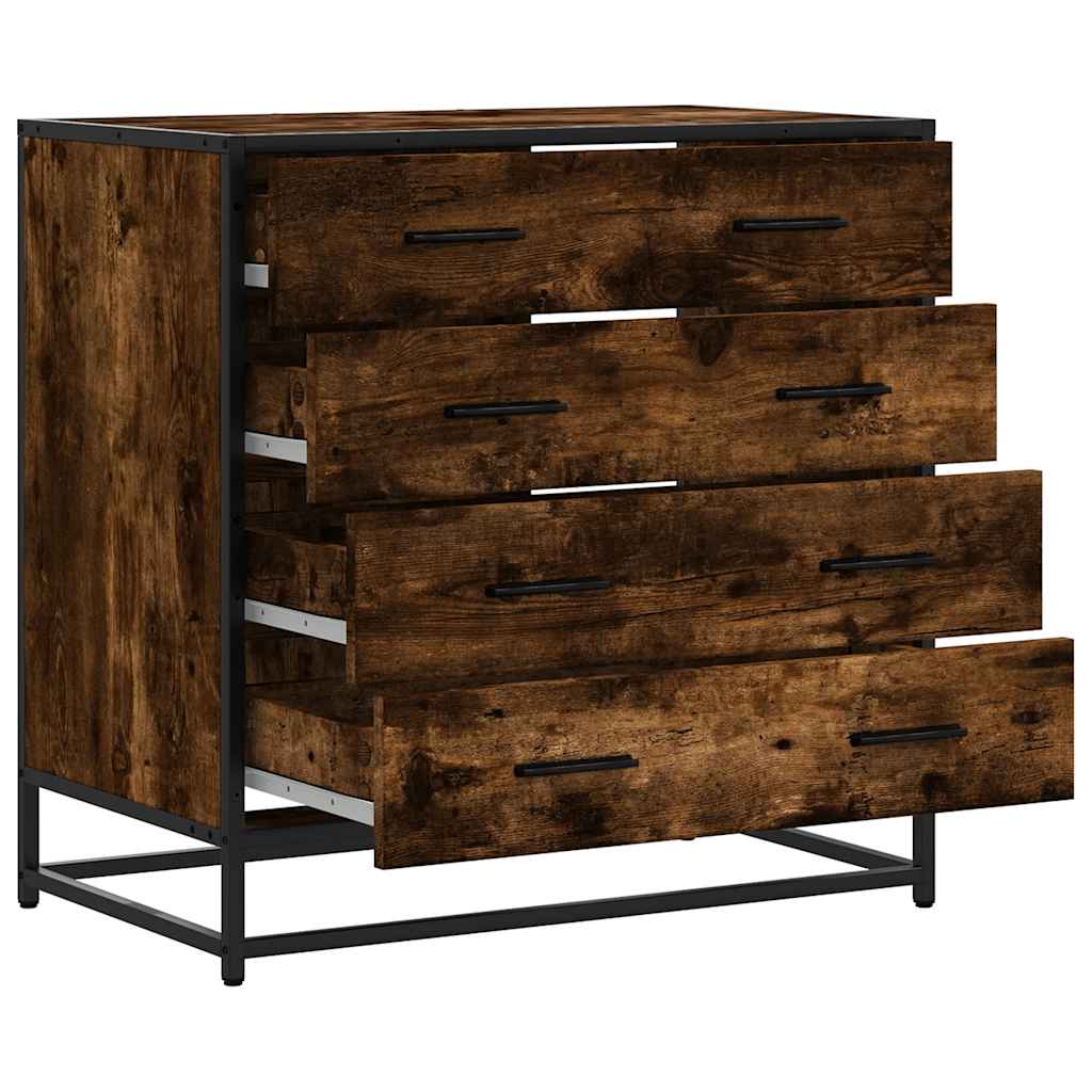 Kommode Røkt Eik 70x41x70 cm