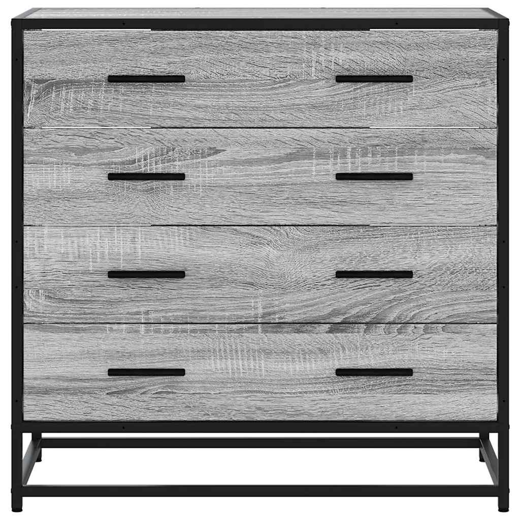 Kommode Sonoma Grå 70x41x70 cm