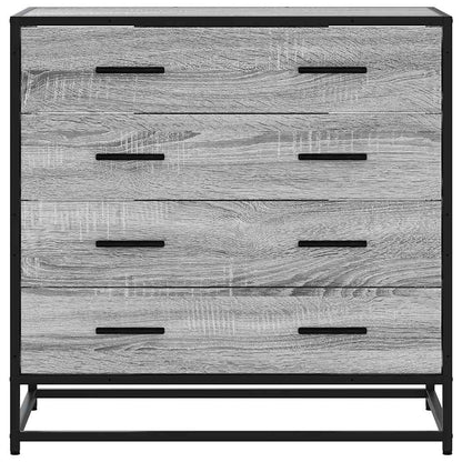 Kommode Sonoma Grå 70x41x70 cm