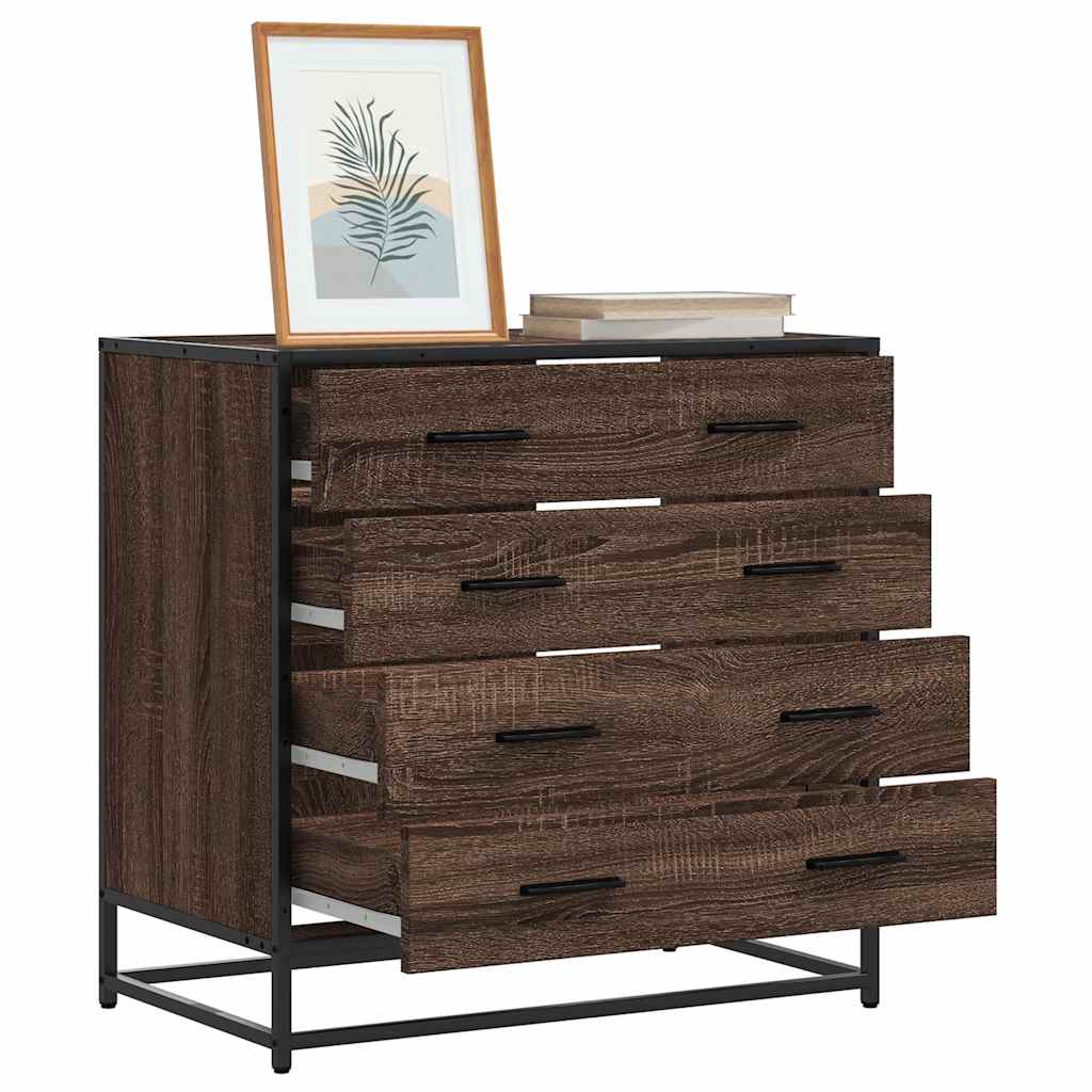 Kommode Brun Eik 70x41x70 cm