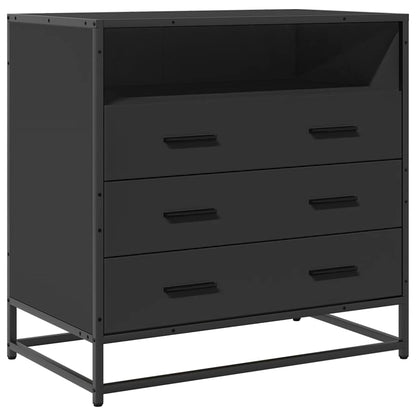 Kommode Svart 70x41x70 cm