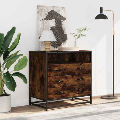 Kommode Røkt Eik 70x41x70 cm