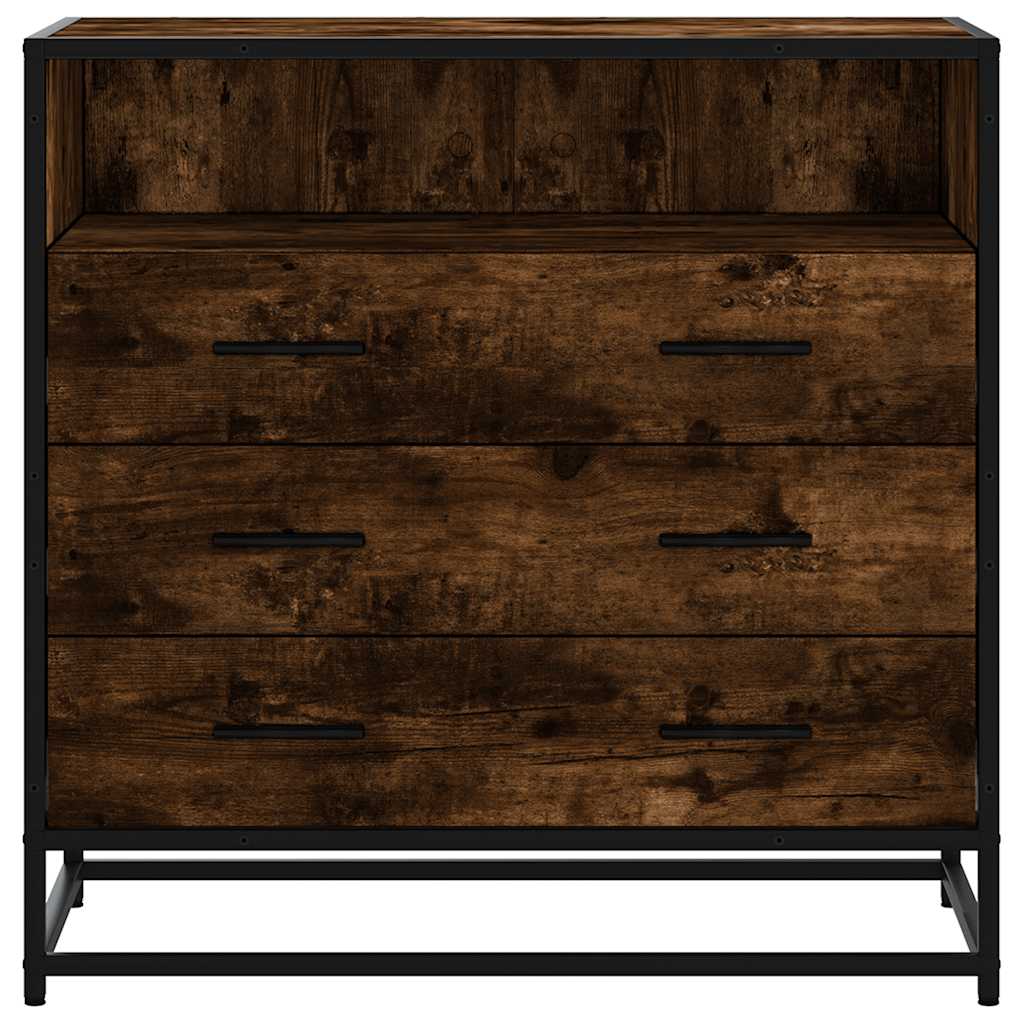 Kommode Røkt Eik 70x41x70 cm