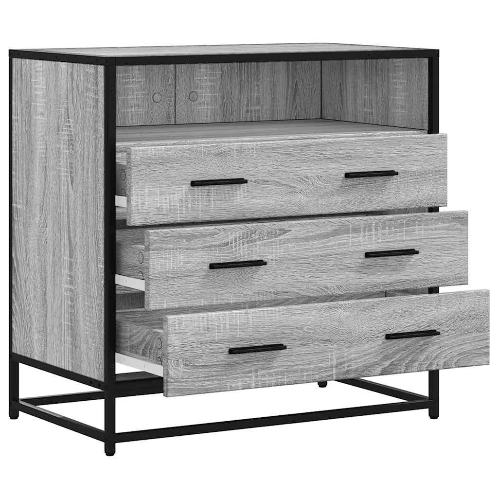Kommode Sonoma Grå 70x41x70 cm