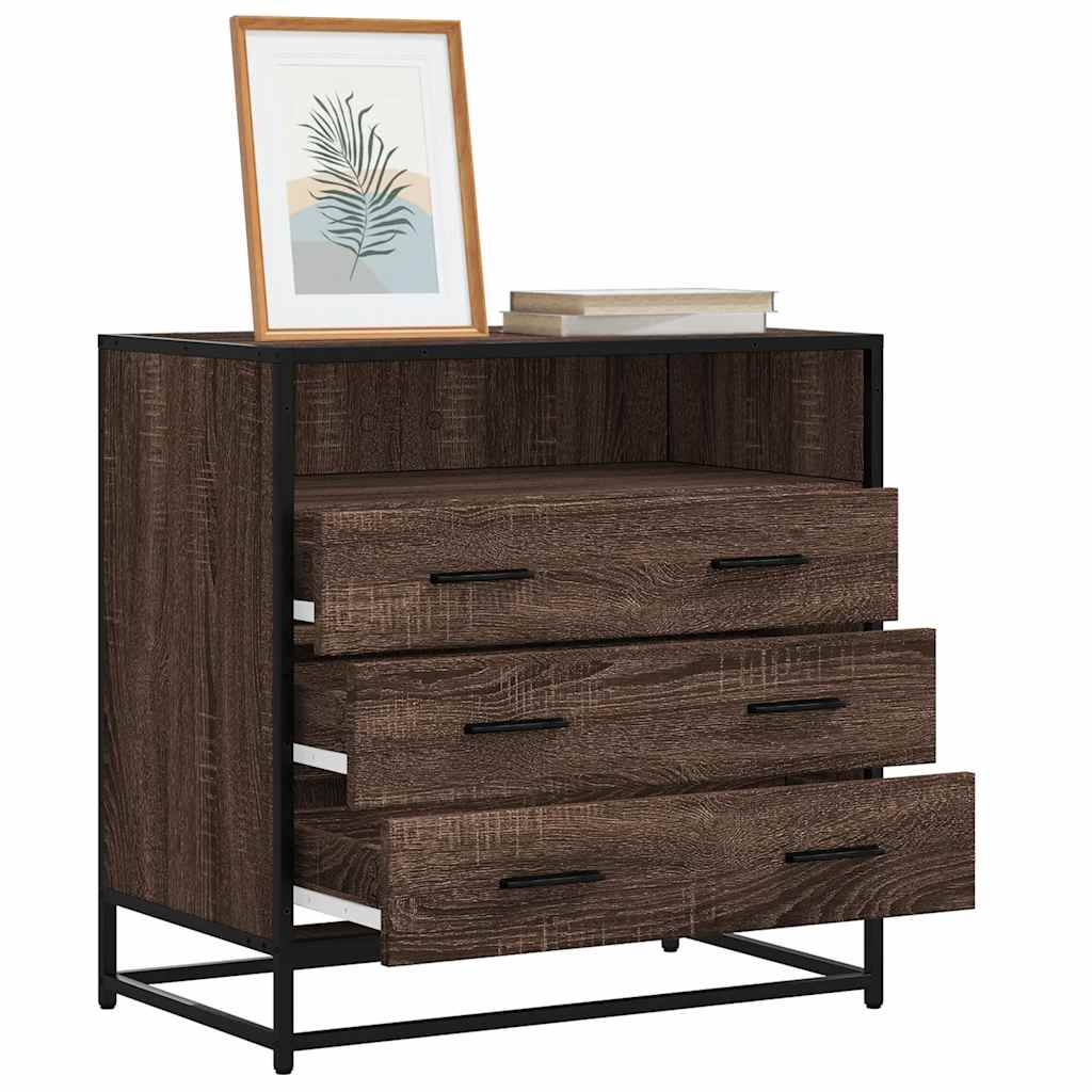 Kommode Brun Eik 70x41x70 cm