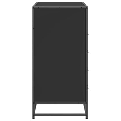 Kommode Svart 70x41x83,5 cm