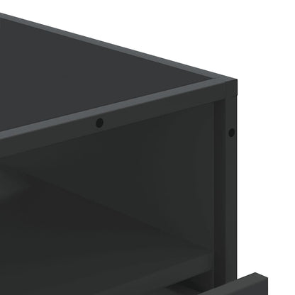 Kommode Svart 70x41x83,5 cm