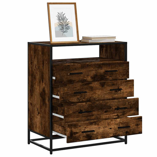 Kommode Røkt Eik 70x41x83,5 cm