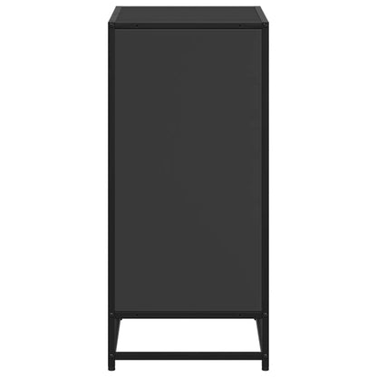 Bokhylle Svart 60x35x76 cm