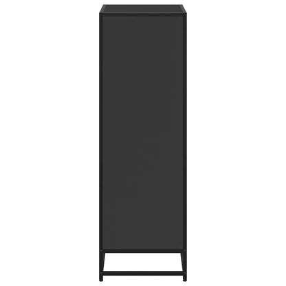 Bokhylle Svart 60x35x107,5 cm