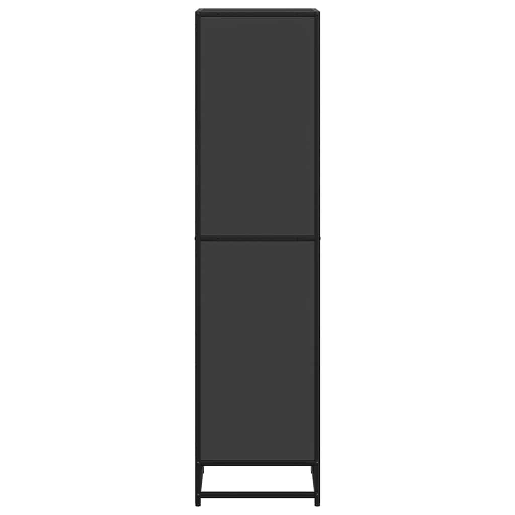 Bokhylle Svart 40x35x139 cm