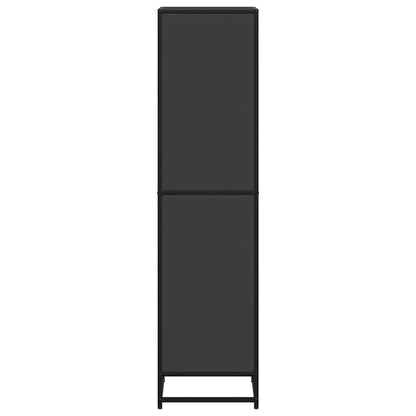 Bokhylle Svart 40x35x139 cm