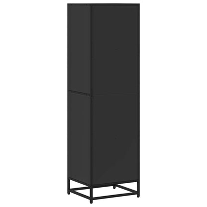 Bokhylle Svart 40x35x139 cm
