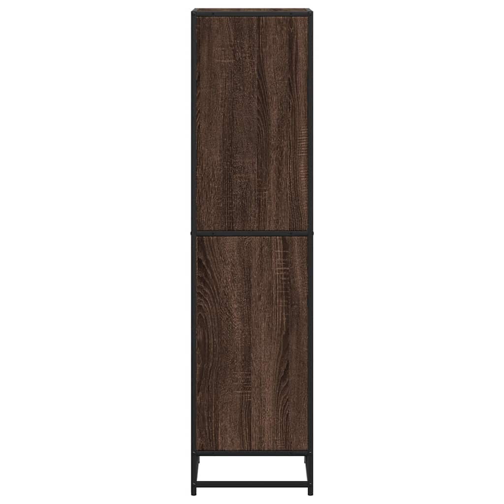 Bokhylle Brun Eik 40x35x139 cm
