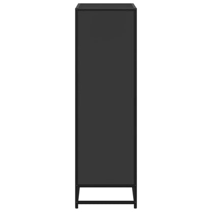 Bokhylle Svart 65,5x33x107,5 cm