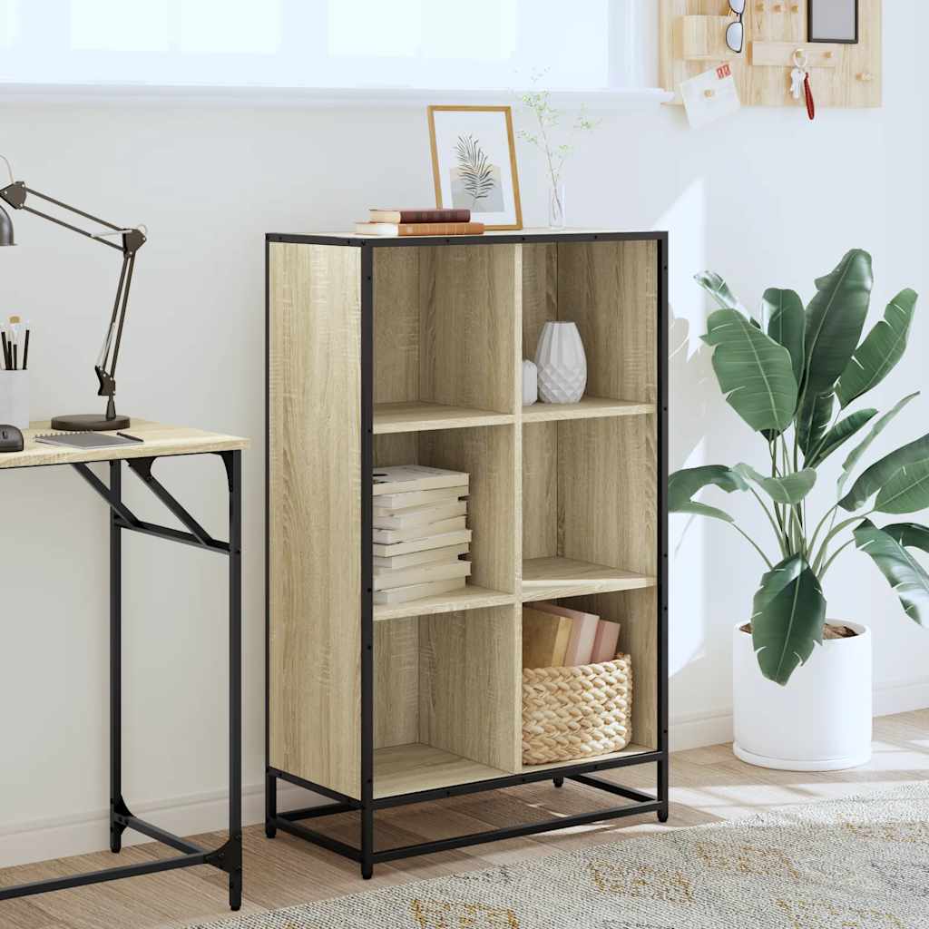 Bokhylle Sonoma Eik 65,5x33x107,5 cm