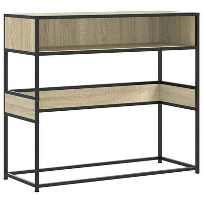 Avlastningsbord Konsollbord Sonoma Eik 90x35x80 cm