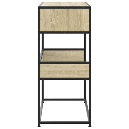 Avlastningsbord Konsollbord Sonoma Eik 90x35x80 cm