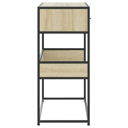 Avlastningsbord Konsollbord Sonoma Eik 90x35x80 cm