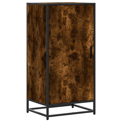 Skoskap Skohylle Skobenk Røkt Eik 48x38x97,5 cm