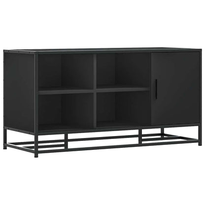 Skoskap Skohylle Skobenk Svart 100x40x53,5 cm og metall