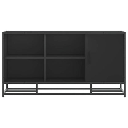 Skoskap Skohylle Skobenk Svart 100x40x53,5 cm og metall