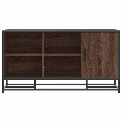 Sittebenk Skobenk Brun Eik 100x40x53,5 cm og metall