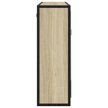 Baderomsspeil Baderomsskap med speil Sonoma Eik 65x20x60 cm