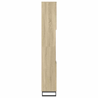 Baderomsskap Sonoma Eik 30x30x190 cm