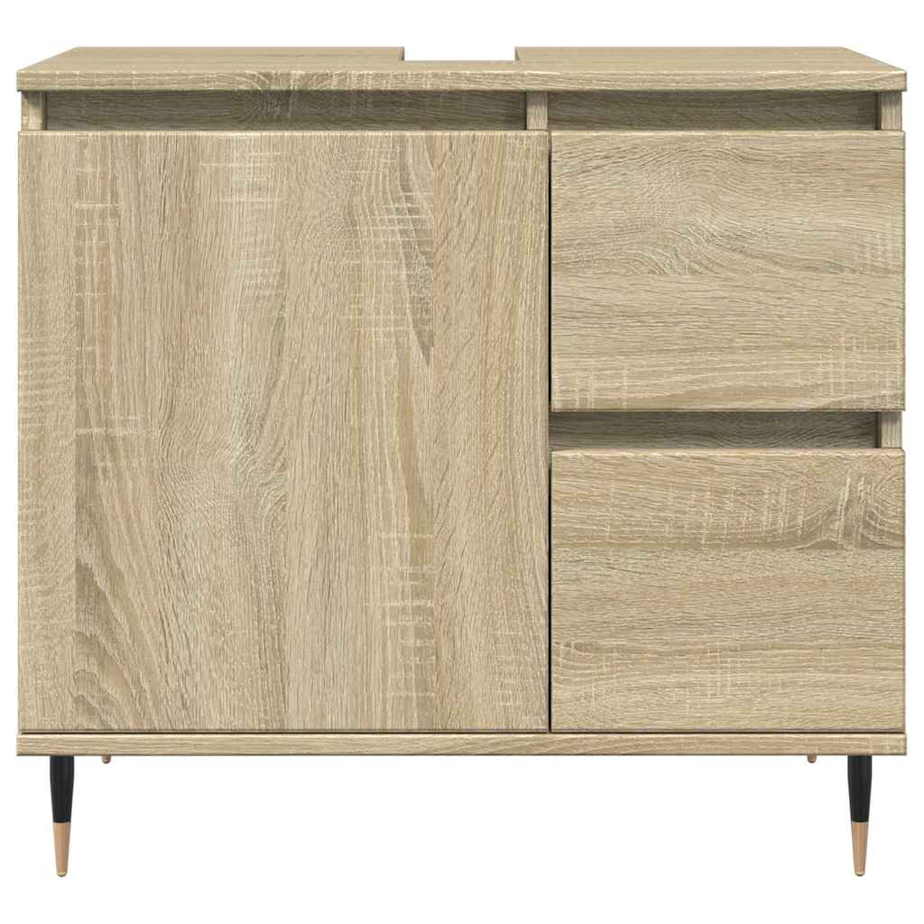 Baderomsskap Sonoma Eik 65x33x60 cm