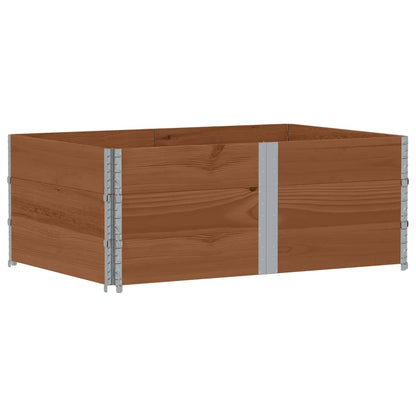 Plantekasse brun 150x100 cm heltre furu