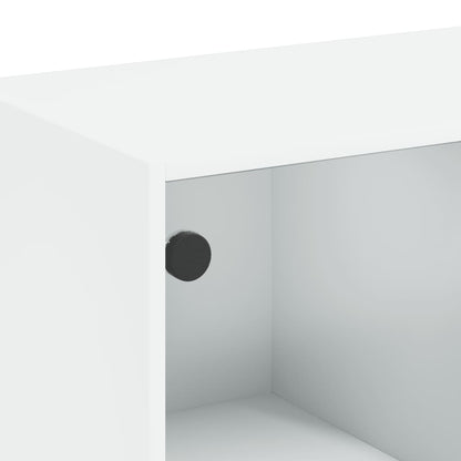 Skap Hvit med dører 68x37x109 cm