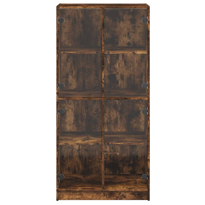 Skap Røkt Eik 68x37x142 cm