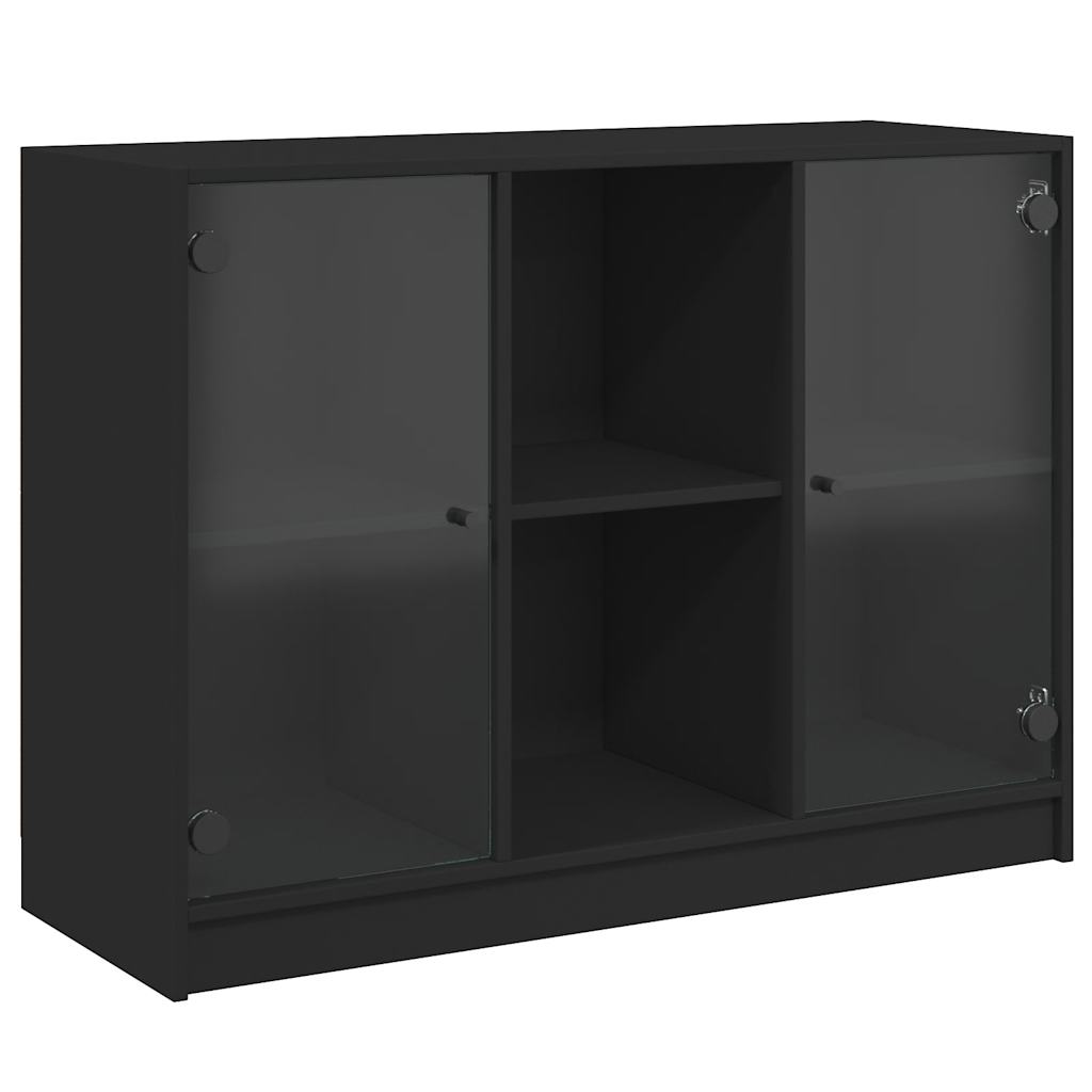 Skjenk Svart 102x37x75,5 cm